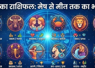 आज का राशिफल, जानें मेष से मीन तक सभी 12 राशियों का हाल