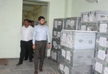 ईवीएम एवं वीवीपैट वेयरहाउस का त्रैमासिक भौतिक सत्यापन किया