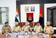 ILLEGAL ARMS SUPPLY NETWORK BUSTED IN AMRITSAR; TWO HELD WITH 8 PISTOLS