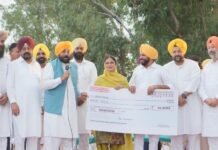 मुख्यमंत्री भगवंत सिंह मान ने धूरी के गांव मीमसा में ‘लोक मिलनी’ कार्यक्रम को संबोधित किया